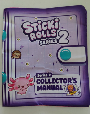 Sticki Rolls Series 2 Bracelets Binder Pages Sticki Rolls