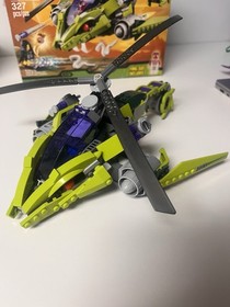 Lego NINJAGO LOT OF 2 9441 Kai&rsquo;s Blade Cycle & 9443 Rattlecopter (read DESC.)