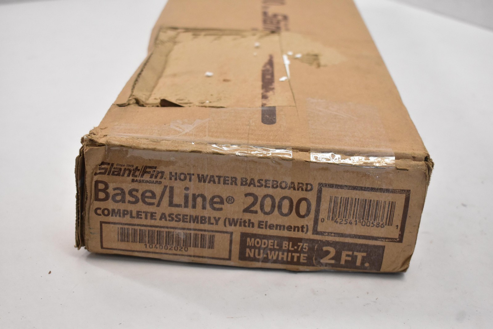 Slant/Fin Base/Line 2000 Hot Water Baseboard 2 Ft BL-75 Nu-White Hydronic Heater