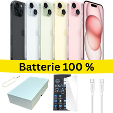 Apple iPhone 15 128GB ✅Ohne Simlock✅WIE NEU✅ 12M Garantie ✅Batterie 100% möglich