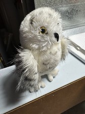 Douglas Wizard Snowy Owl Plush 8" Realistic Hedwig Harry Potter Stuffed Animal