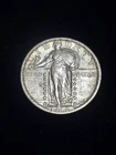 1918 S Standing Liberty Quarter 25c Better Grade XF AU Silver Coin