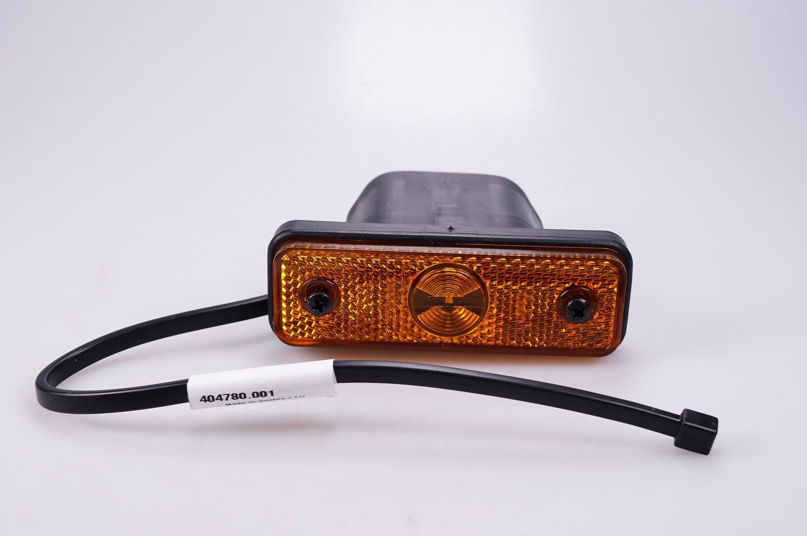 ASPÖCK 404780.001 Flatpoint 1 LED Side Marker Light, Yellow, DC Built-In, New