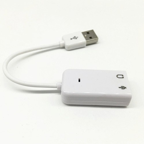 Sound Card Adapter Cable Usb Stereo Audio Interface for Pc 2.0 with Line - 第 8/11 張圖片