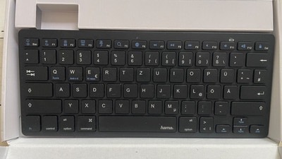 HAMA Keyboard Bluetooth KEY4ALL X510 Multi Device Android iOS Windows in OVP