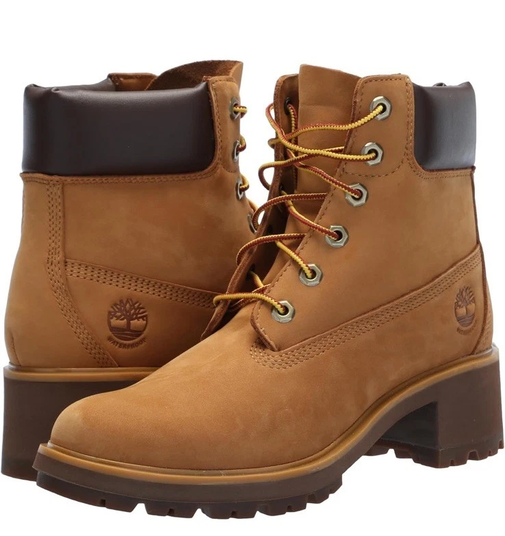 Stivali impermeabili Timberland donna Kinsley 6 pollici colore grano taglia 8 5 con L nuovi