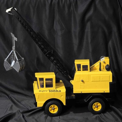 Mighty Tonka Crane Vintage 1960's Mighty Tonka Crane Bucket