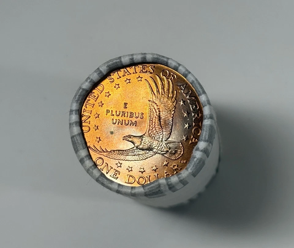 2000-P $1 Sacagawea Dollar BU Bank Roll 25 Uncirculated Coins - Image 3 of 4