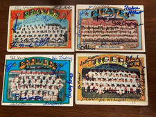Milwaukee Brewers Signed 1972 Topps Team Card(10sig);Jim Lonborg,Jim Colburn