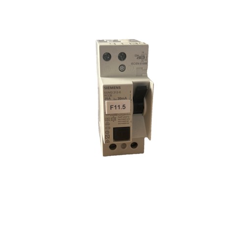 Siemens FI/LS-Schalter / 25A / 30mA / ~230V / 5SM3 312-6 RCCB