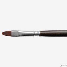 Escoda Primera Flat Bright Brush Teijin Synthetic Size 10 For Painting