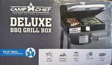 Camp Chef Deluxe BBQ Grill Box BB30L For 14" Stoves NEW-READ DESCRIPTION