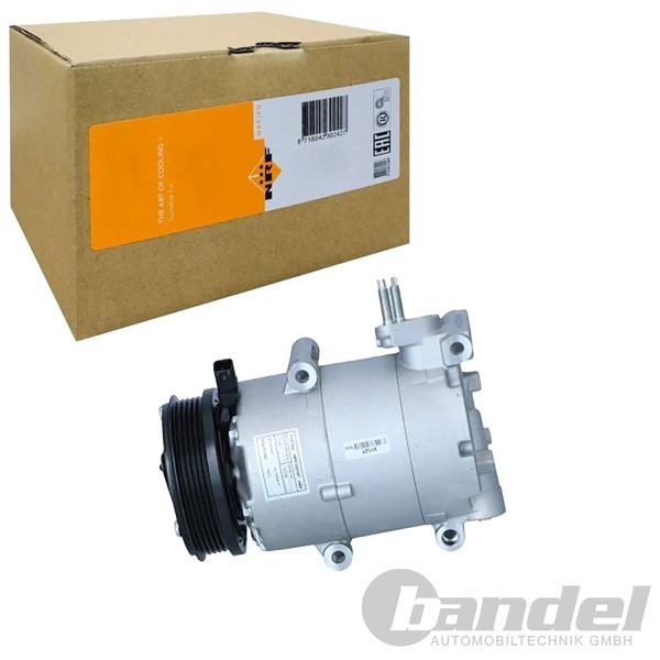 NRF Klimakompressor Kompressor Klimaanlage VS16 Passend FüR Ford Focus | 320147-image