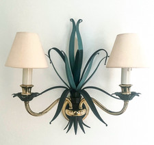 Hollywood Regency BANCI FIRENZE WŁOCHY 2 kinkiety sprawne!