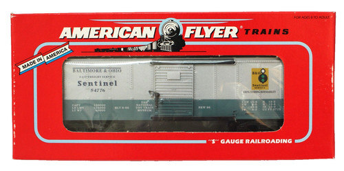 American Flyer de Lionel 6-48326 calibre S 1996 TCA Box Car B&O Sentinel 54776 nuevo en caja | Zustand: New