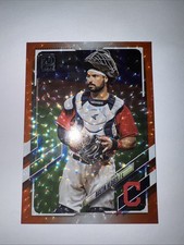 2021 Topps Orange 50/299 Austin Hedges #572