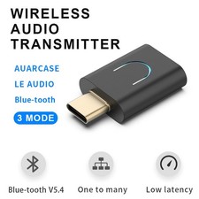 Wireless Audio Adapter Auarcase/Le Audio/Blue-tooth 3 Mode One To Many