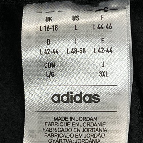 Adidas Sweatpants Boys Youth Large 16-18 Black Athletic Elastic Waist Drawstring - Picture 3 of 12
