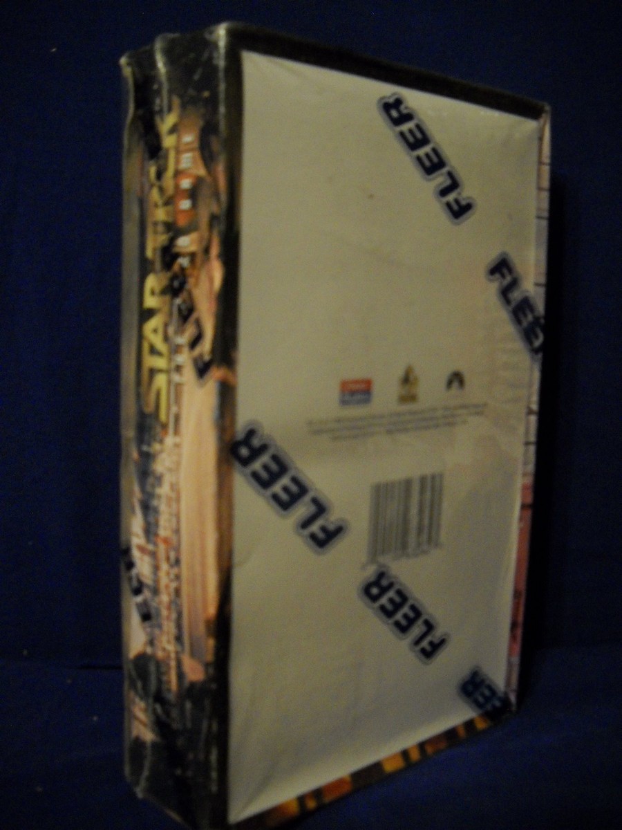 star trek ccg booster box 1996 STAR TREK the card game CCG –Factory sealed BOOSTER BOX
