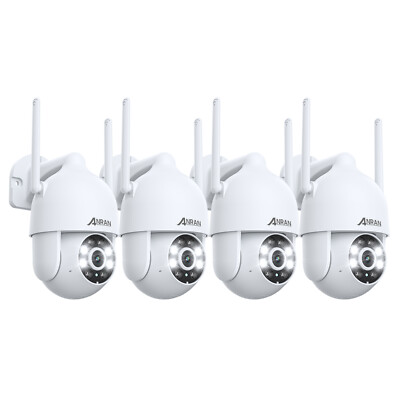 ANRAN Wireless 5MP WiFi Security Camera System Smart Outdoor PTZ IR Night Vision