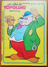 (1) GLI ALBI DI TOPOLINO  n.  1103 - ed. Mondadori 1975 - ottimo+  SI punti