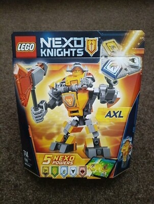 Brand New LEGO 70365 NEXO KNIGHTS: Battle Suit Axl Sealed