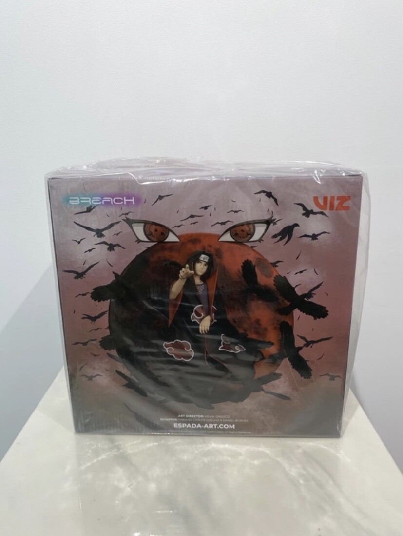 Figurine murale Itachi Uchiha Naruto Shippuden Espada en résine 1/8