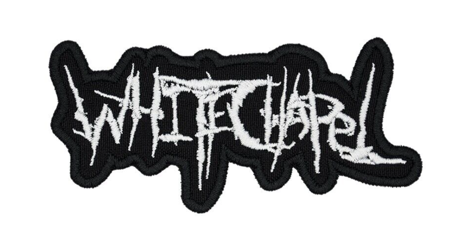 Band Patch Whitechapel - Embroidered Sew-On Logo For American Deathcore Metal Fans Death Band - Foto 5