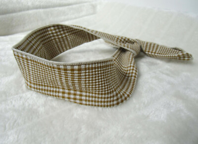 Foulard à Cheveux riche en motifs, Marine Rouille Beige