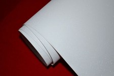 GLITZER MATT FOLIE - WEISS 50 x 152 cm Diamant Look Auto Klebe Folie
