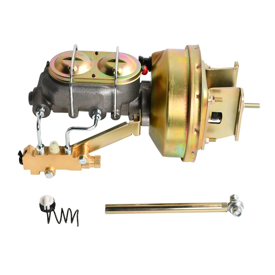 8" Power Brake Booster Master Disc/Drum Valve For 1960-1966 Chevy C10 C20 Truck - Image 2 of 4