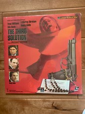 THE THIRD SOLUTION Laserdisc LD SEALED WIDESCREEN FORMAT VERY RARE