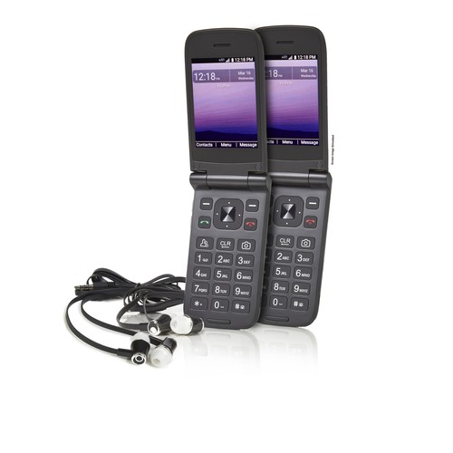 Tracfone Orbic Journey V (2) + 1 Year of Service with 1200 MIN/1200 TXT/1200MB - Picture 1 of 5