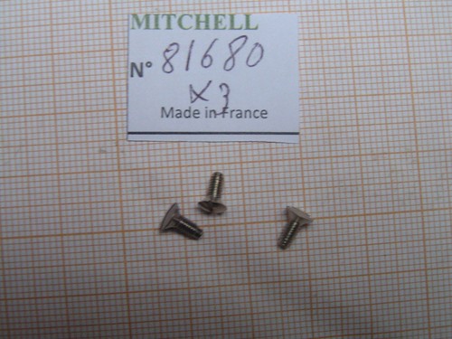 3 Left Cojinete Carrete Pieza 81680 Rosca Rodamiento Carrete Mitchell 710 720