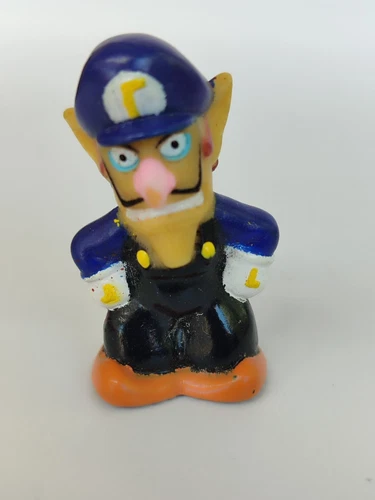 Nintendo Figurine WALUGI super marios bros figure 4cm TOMY 2005 pvc creux