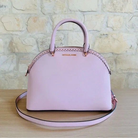 Michael Kors Emmy Blossom LTH LG Dome Satchel/bag 35t9ry3s3l for