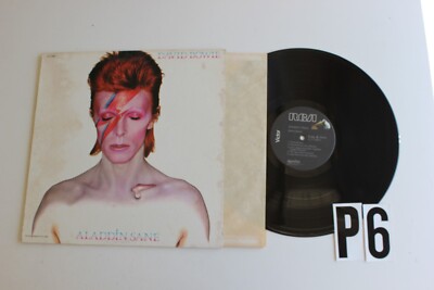 David Bowie Aladdin Sane Re-Issue lp original vinyl album
