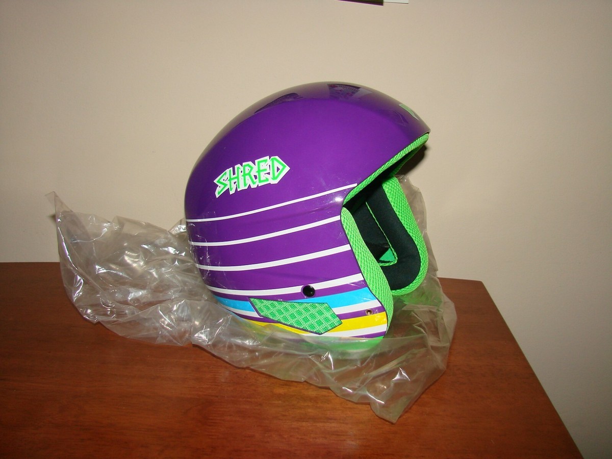 Shred Mega Brain Bucket RHニックススキーヘルメット　紫 Shred MEGA BRAIN BUCKET Snow Ski Sport Helmet - Purple XS | eBay
