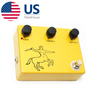 Mosky Gold Horse Amazing Clone Overdrive Boost Guitar Effect Pedal Metal Shell