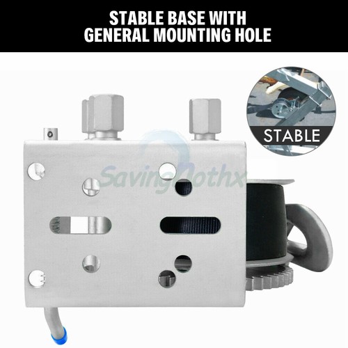 Hand Winch 4x4 3000KG/6615LBS 3 Speed Dyneema Webbing Strap Boat Car Marine 4WD - Picture 8 of 12