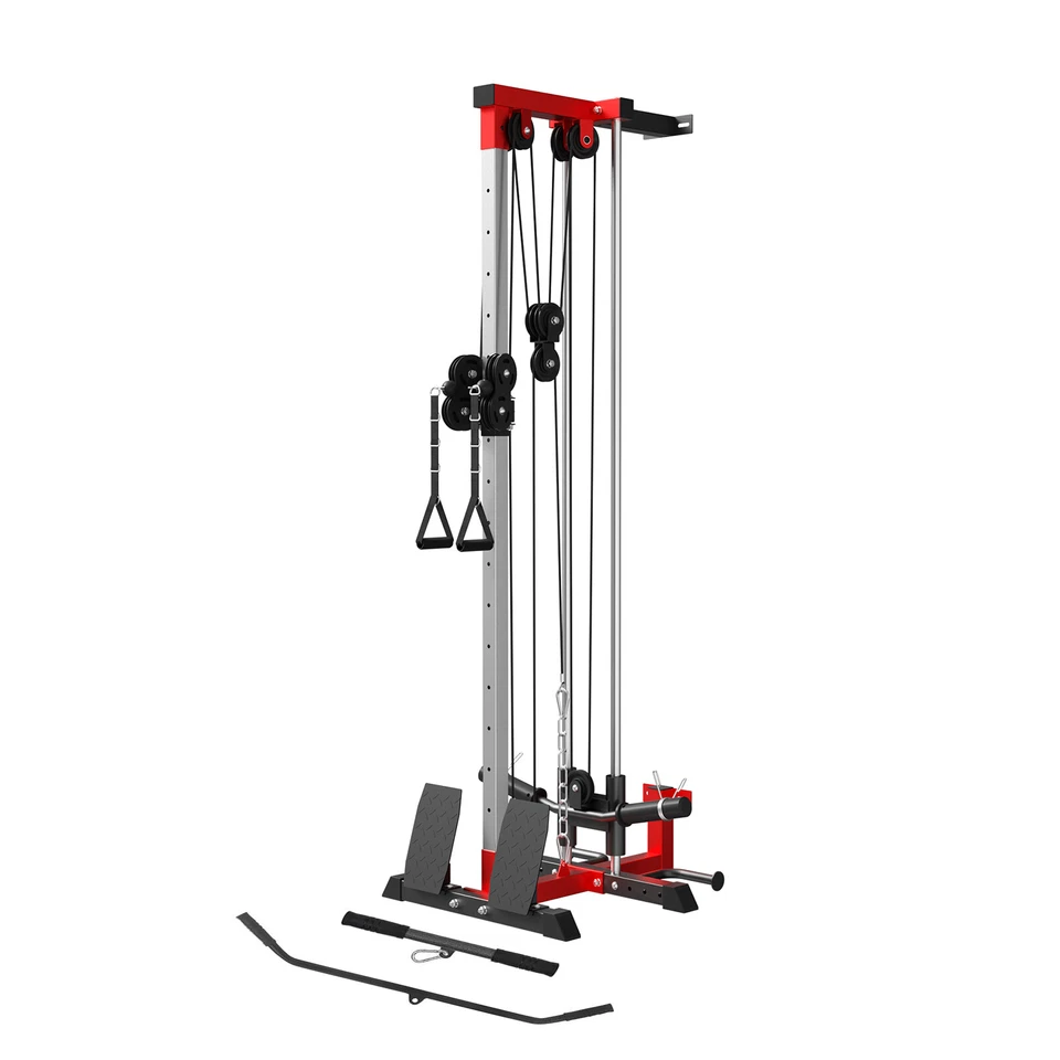 Wall Mount Cable Station Pull-Down 18 Positions High/Low Cable Crossover Machine - Image 2 of 4