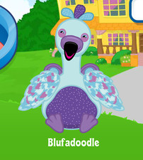 Webkinz Blufadoodle Virtual Adoption Code Only Messaged Webkinz Crazy Bird Blue