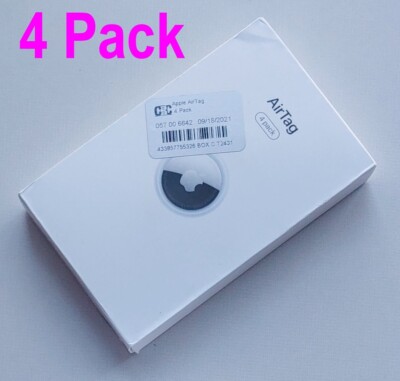 OPEN BOX - Apple AirTag Tracker (4 Pack) MX542LL/A / A2187 - FREE SHIPPING