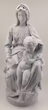 MICHELANGELO RENAISSANCE SCULPTURE MADONNA OF BRUGES  7.9 INCH/200 MM