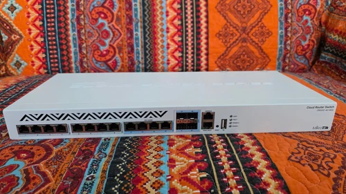 MikroTik CRS312-4C+8XG-RM 12-Port 10G Switch with Dual Power Supply *MINT*