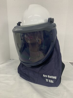 #ad #ad Enespro AirLite 12 Cal Vented Lift Front Shroud Front Face Shield PPE $550.00