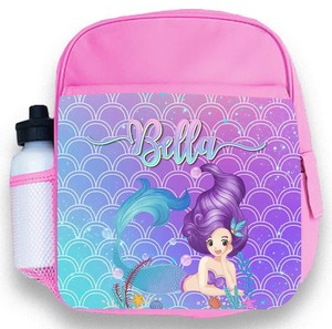 personalised mermaid backpack