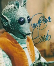 PAUL BLAKE signed Autogramm 20x25cm STAR WARS in Person autograph COA GREEDO
