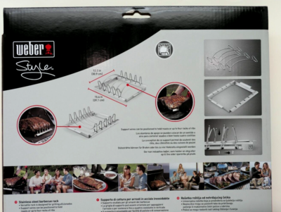 Genuine Weber Stainless Steel BBQ Grill Rack 15