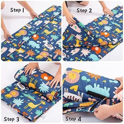 Personalized Nap Mat With Included Pillow And Blanket | Delta Children